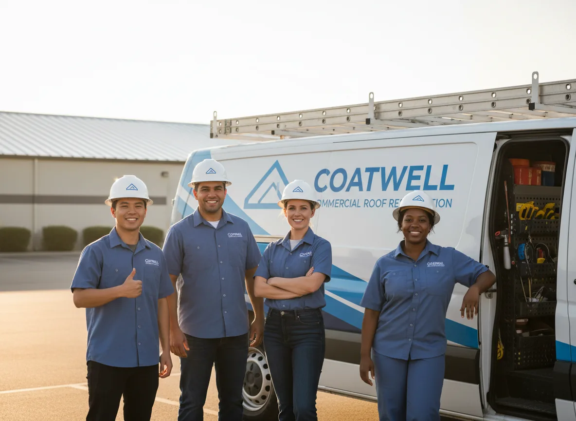 Commercial roof coating company in Benton, IA